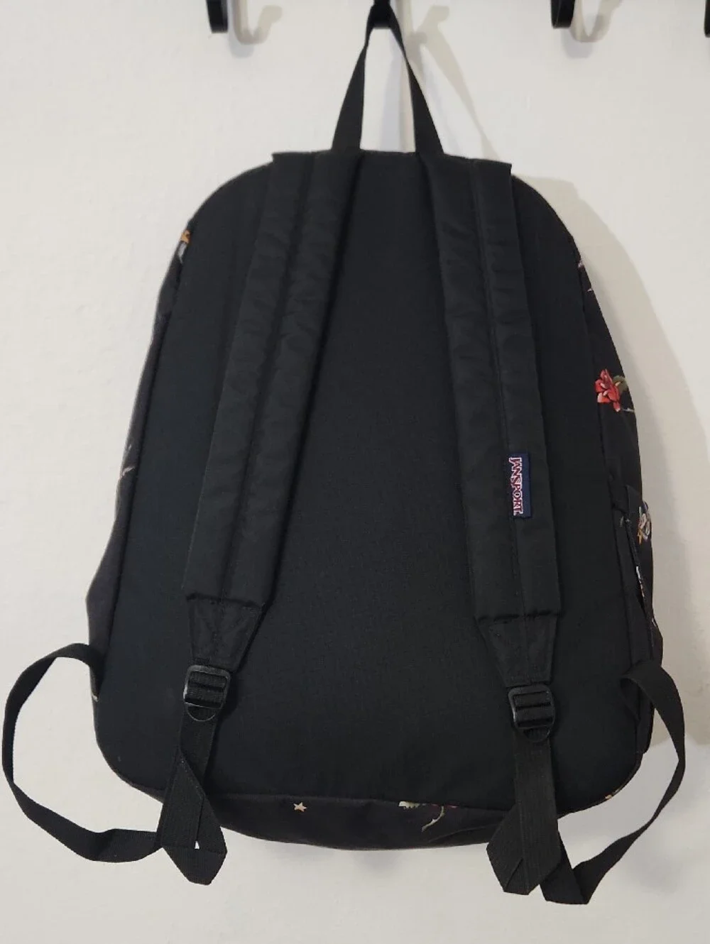 ​JanSport SuperBreak Traditional Tattoo Flash Print Backpack | Rose Swallow Good